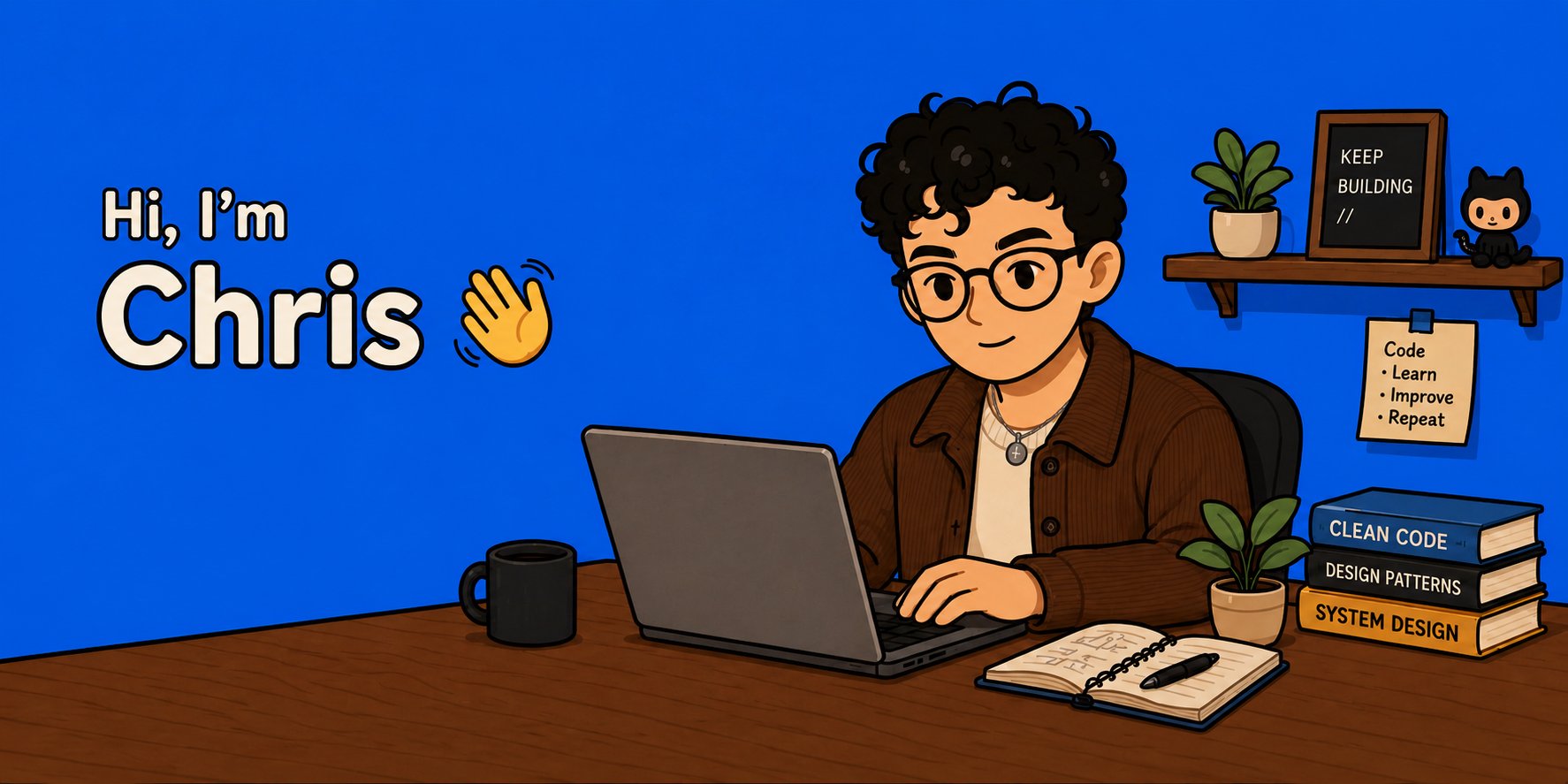 Hi, I'm Chris — Software Developer & Computer Systems Engineer