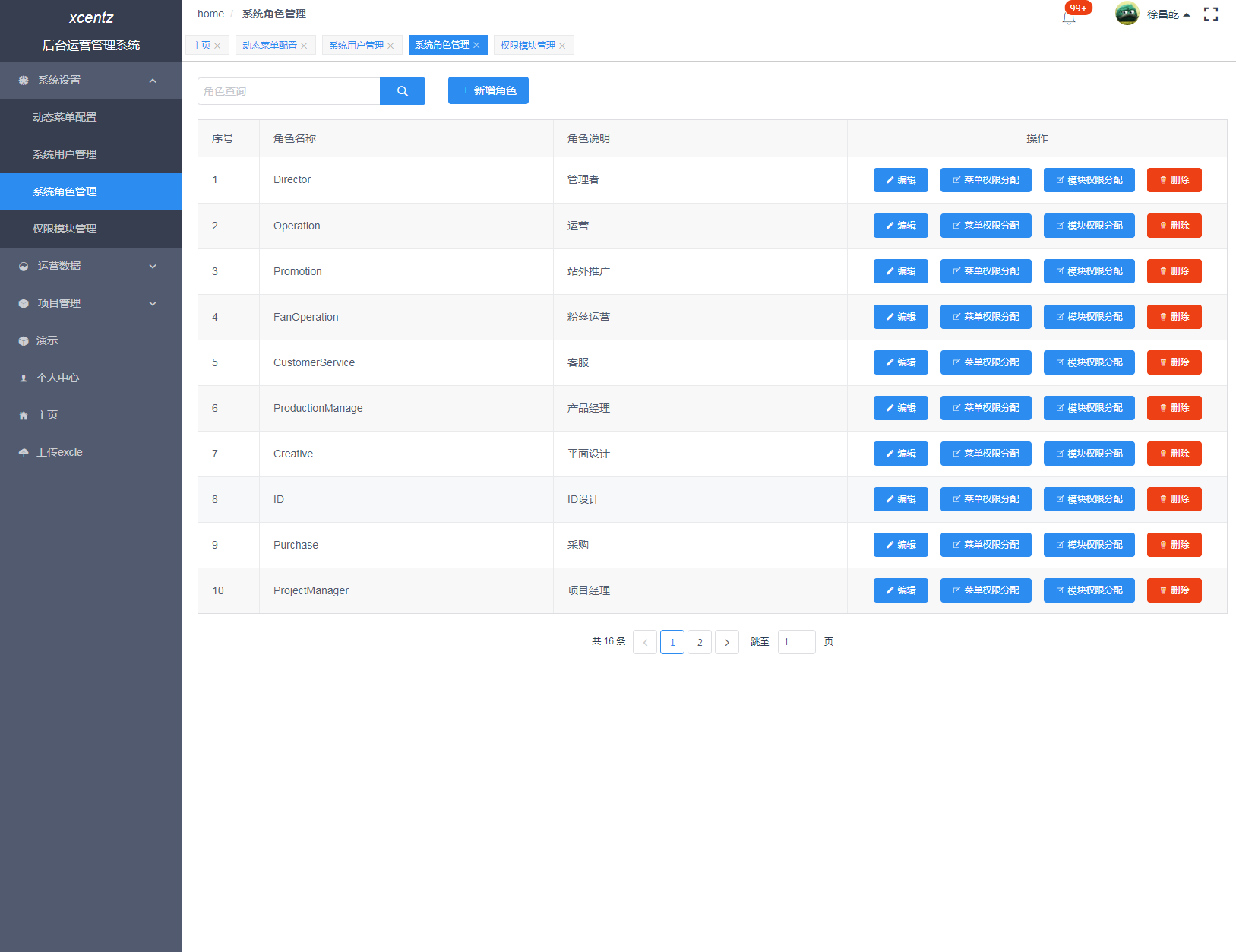 GitHub - xcqweb/xcentz: 基于node、vue的全栈开发项目