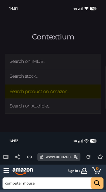 Contextium item picker