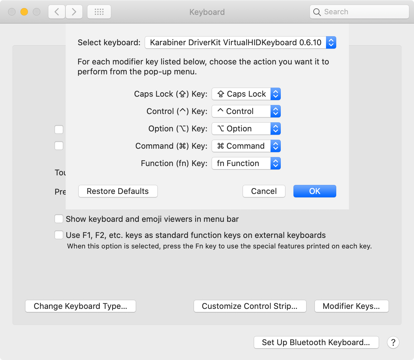 System Preferences