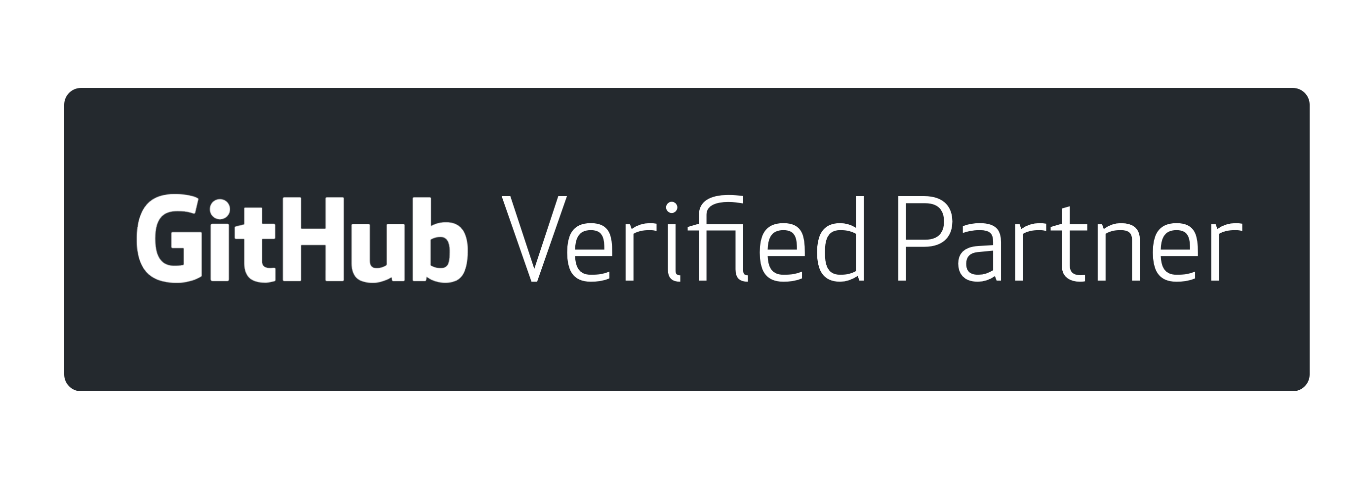 GitHub Verified Partner Badge.