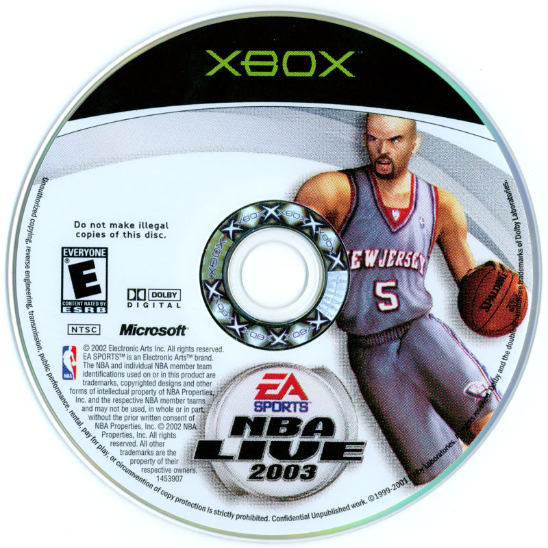 NBA Live 2003 (Original Xbox) Game Profile 