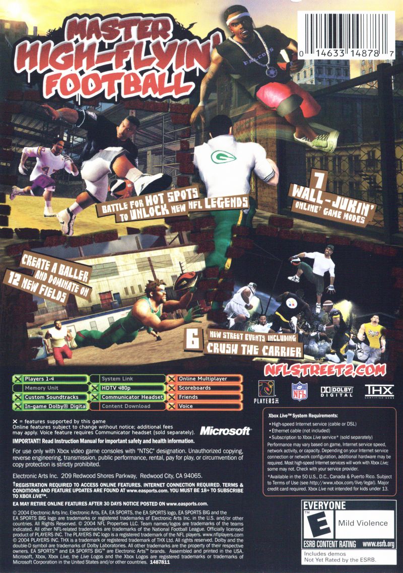 NFL Street 2 Box Shot for GameCube - GameFAQs