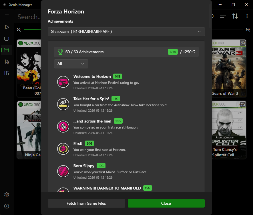 Content Viewer - Achievements