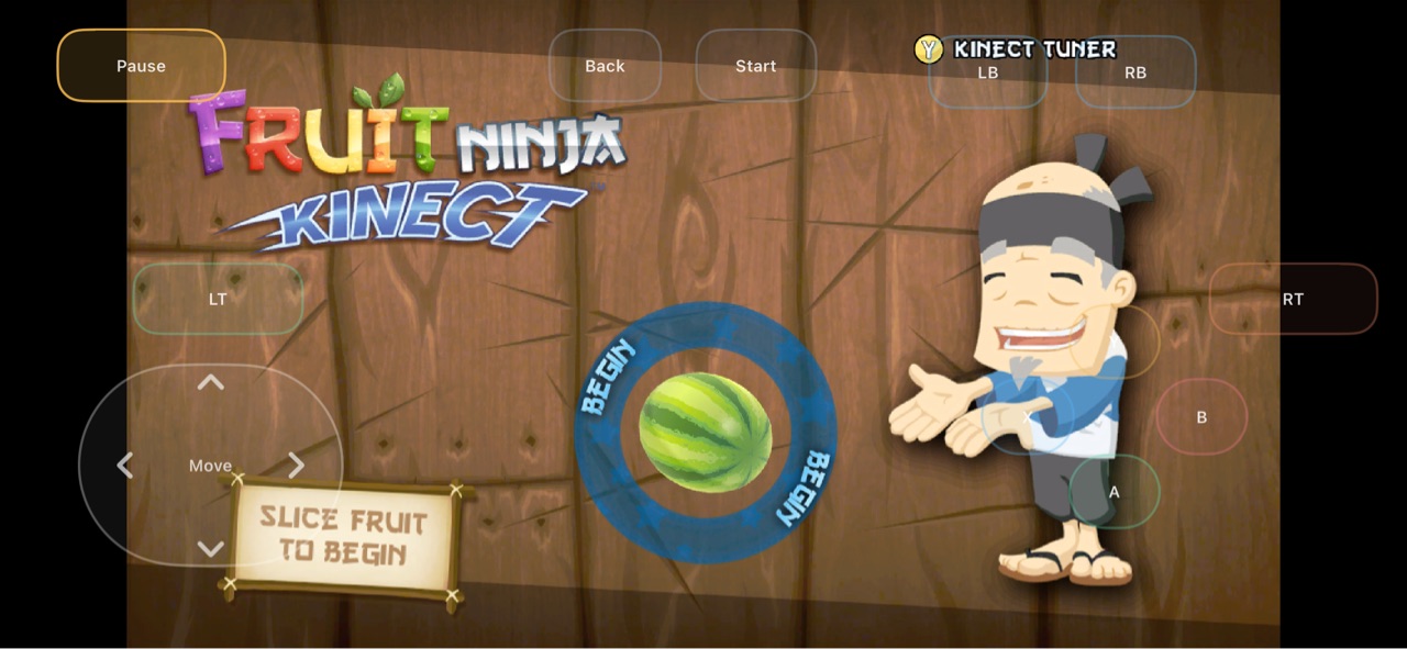 Compatibility image for Fruit Ninja Kinect