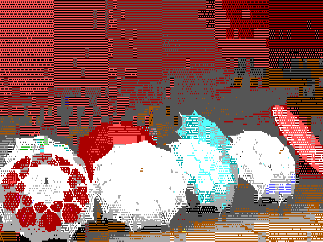 dithered