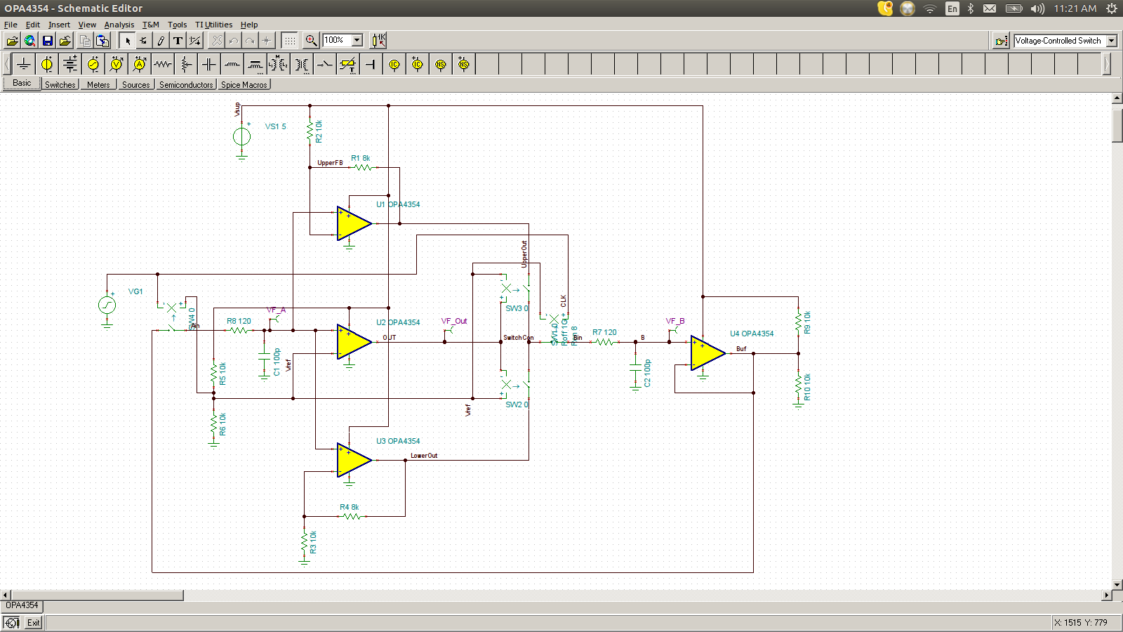 Schematic of fast Infinite Noise Multiplier