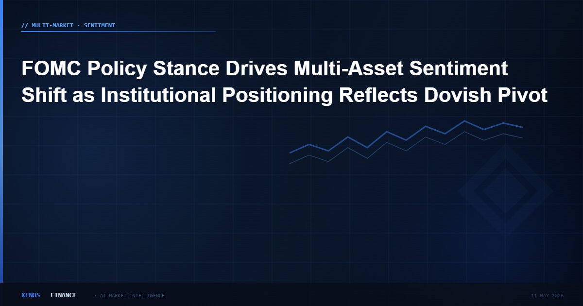 FOMC Policy Stance Drives Multi-Asset Sentiment Shift as Institutional Positioning Reflects Dovish Pivot