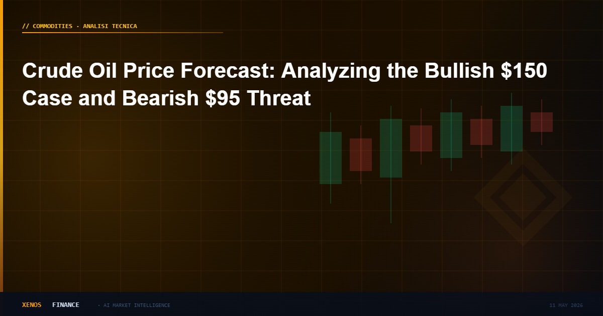 Crude Oil Price Forecast: Analyzing the Bullish $150 Case and Bearish $95 Threat