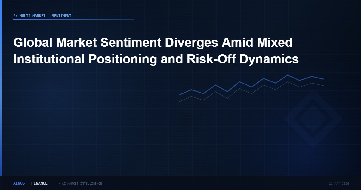 Global Market Sentiment Diverges Amid Mixed Institutional Positioning and Risk-Off Dynamics