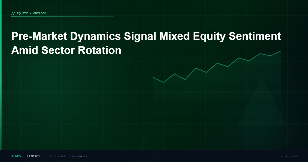 Pre-Market Dynamics Signal Mixed Equity Sentiment Amid Sector Rotation