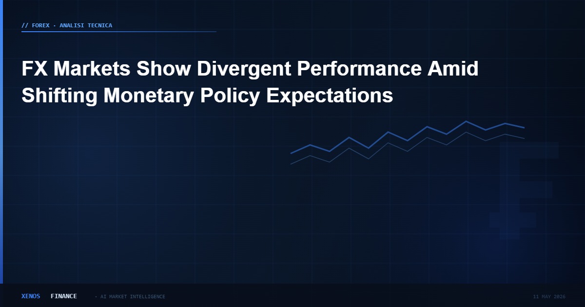 FX Markets Show Divergent Performance Amid Shifting Monetary Policy Expectations