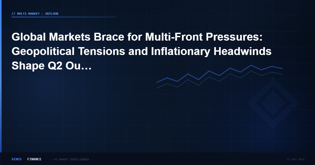 Global Markets Brace for Multi-Front Pressures: Geopolitical Tensions and Inflationary Headwinds Shape Q2 Outlook