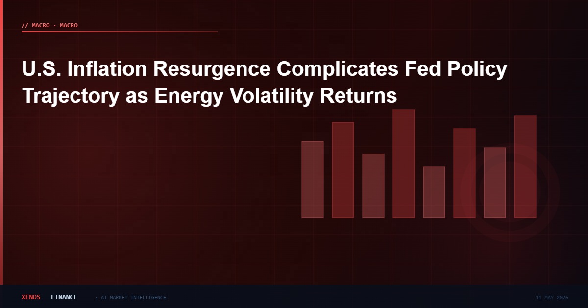 U.S. Inflation Resurgence Complicates Fed Policy Trajectory as Energy Volatility Returns