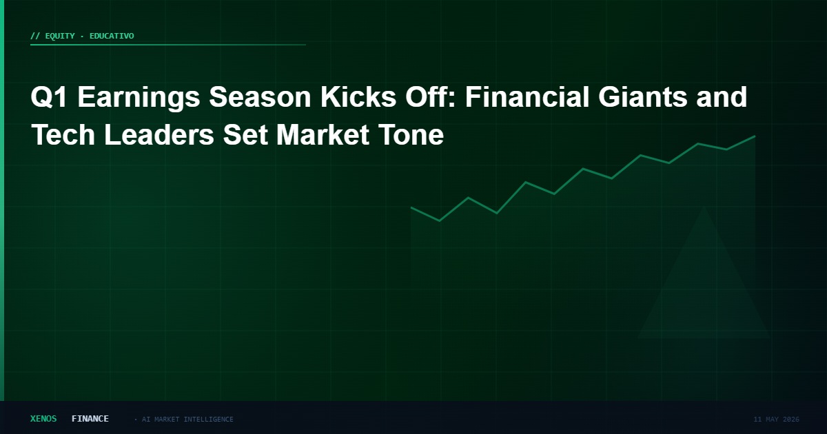 Q1 Earnings Season Kicks Off: Financial Giants and Tech Leaders Set Market Tone
