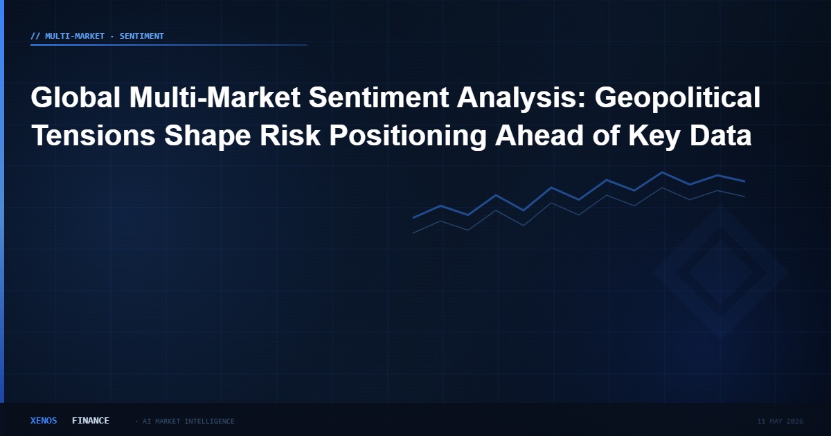Global Multi-Market Sentiment Analysis: Geopolitical Tensions Shape Risk Positioning Ahead of Key Data
