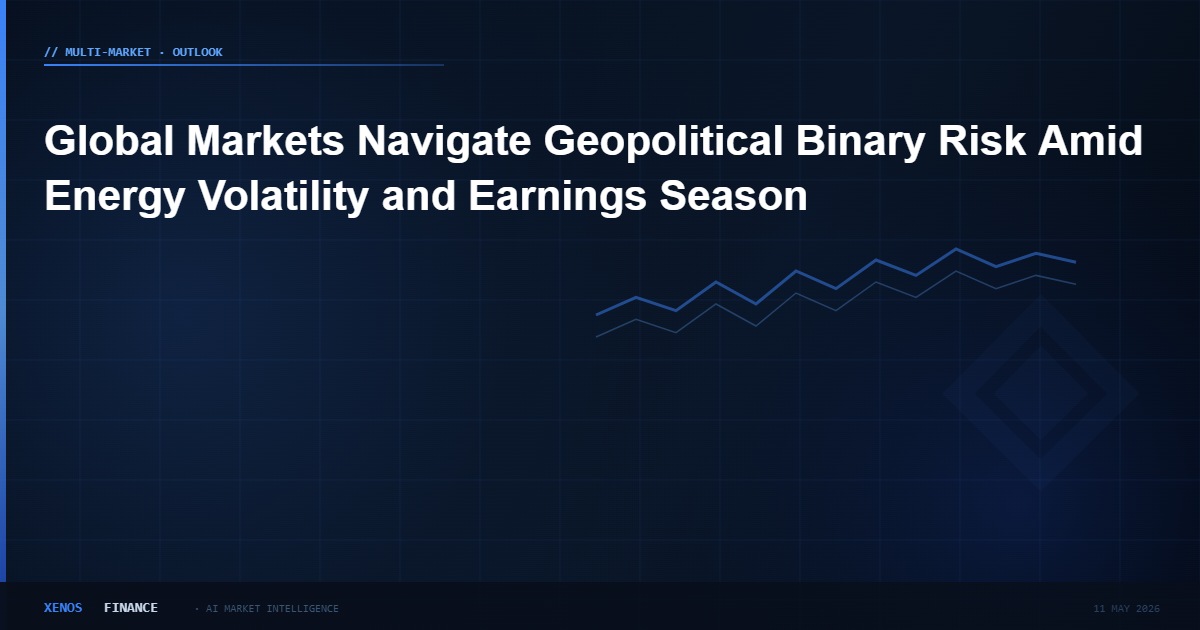 Global Markets Navigate Geopolitical Binary Risk Amid Energy Volatility and Earnings Season