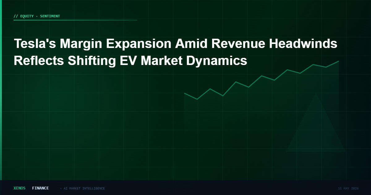 Tesla's Margin Expansion Amid Revenue Headwinds Reflects Shifting EV Market Dynamics