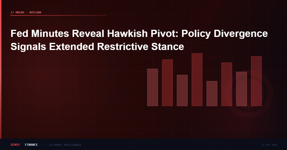 Fed Minutes Reveal Hawkish Pivot: Policy Divergence Signals Extended Restrictive Stance