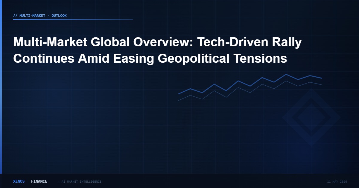 Multi-Market Global Overview: Tech-Driven Rally Continues Amid Easing Geopolitical Tensions