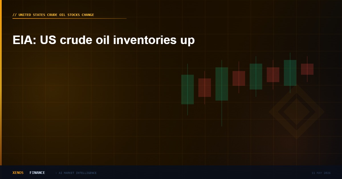 EIA: US crude oil inventories up