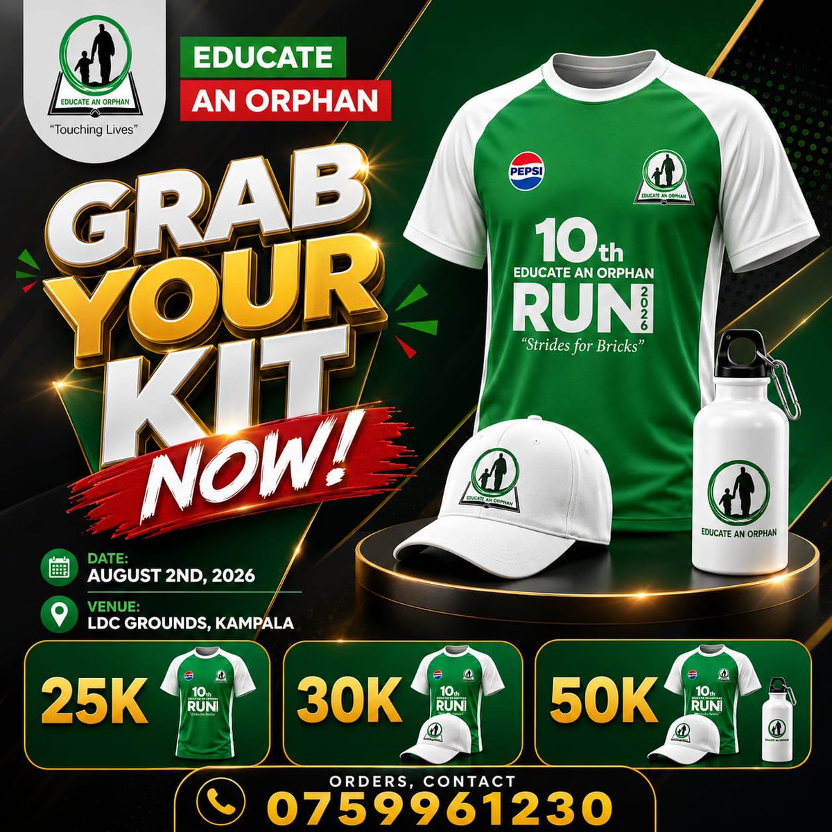 Cover image for 11th Educate an Orphan Run 2027