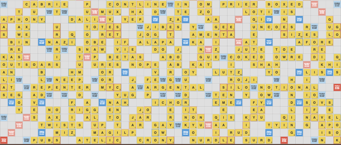 Scrabble with Gemini 3.0