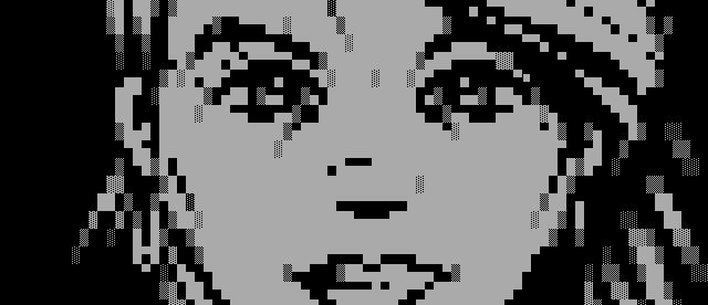 Female character drawing