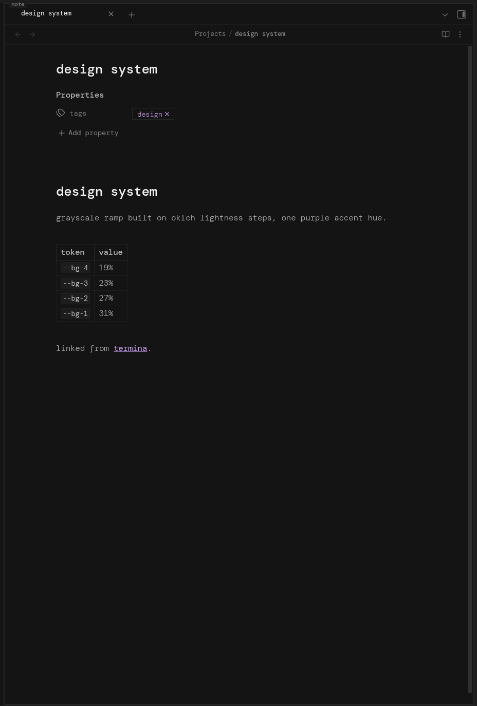 termina screenshot