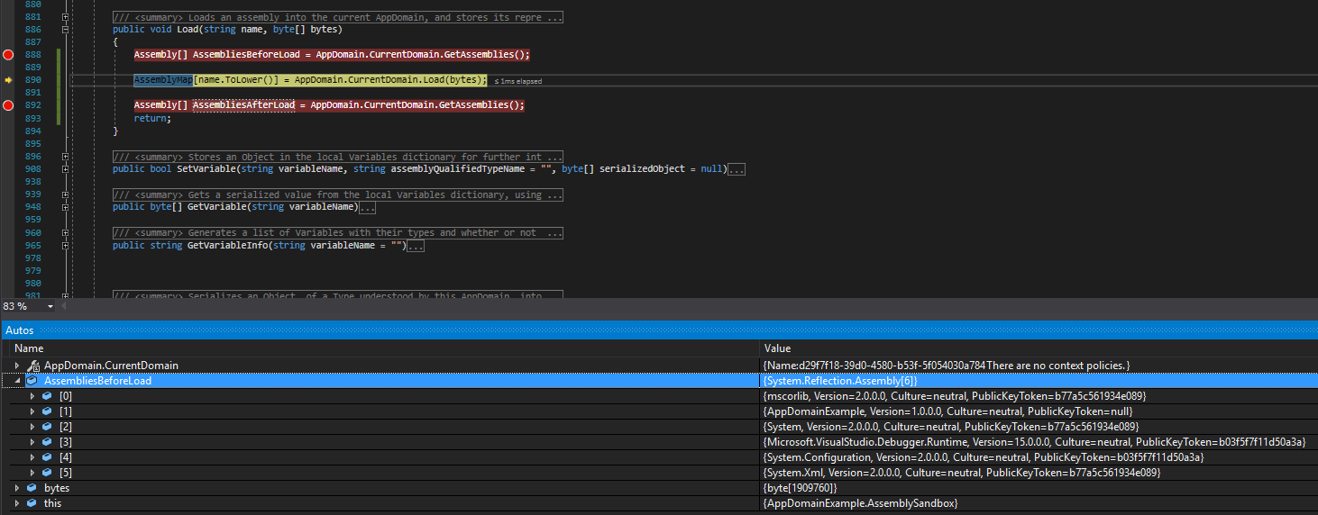 Sandbox AppDomain Before Loading SharpSploit