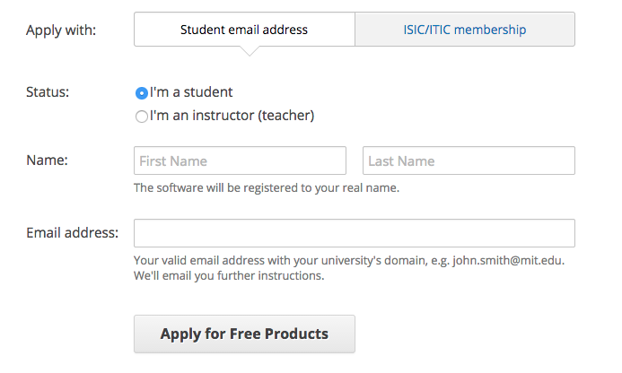 download intellij idea license for students