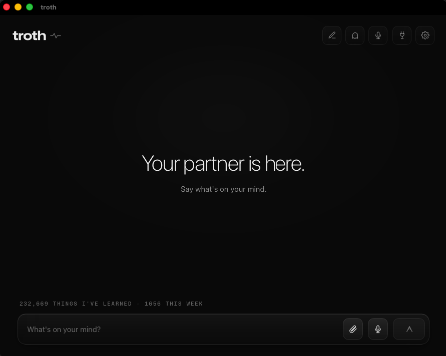 troth on macOS