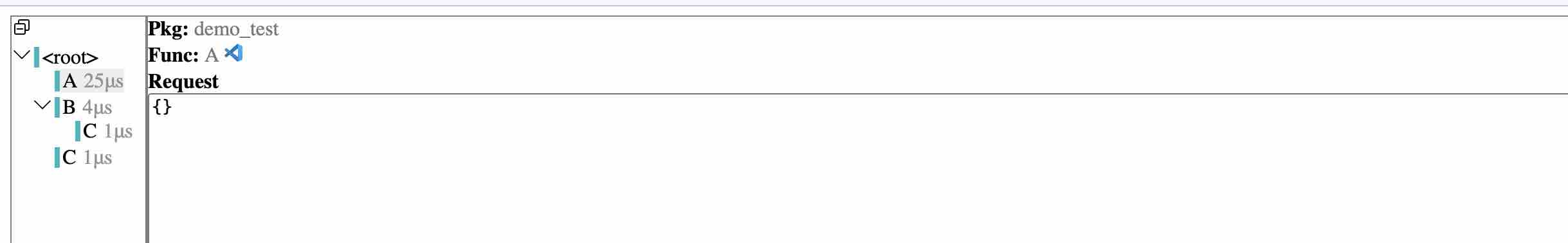 Simple Trace trace html