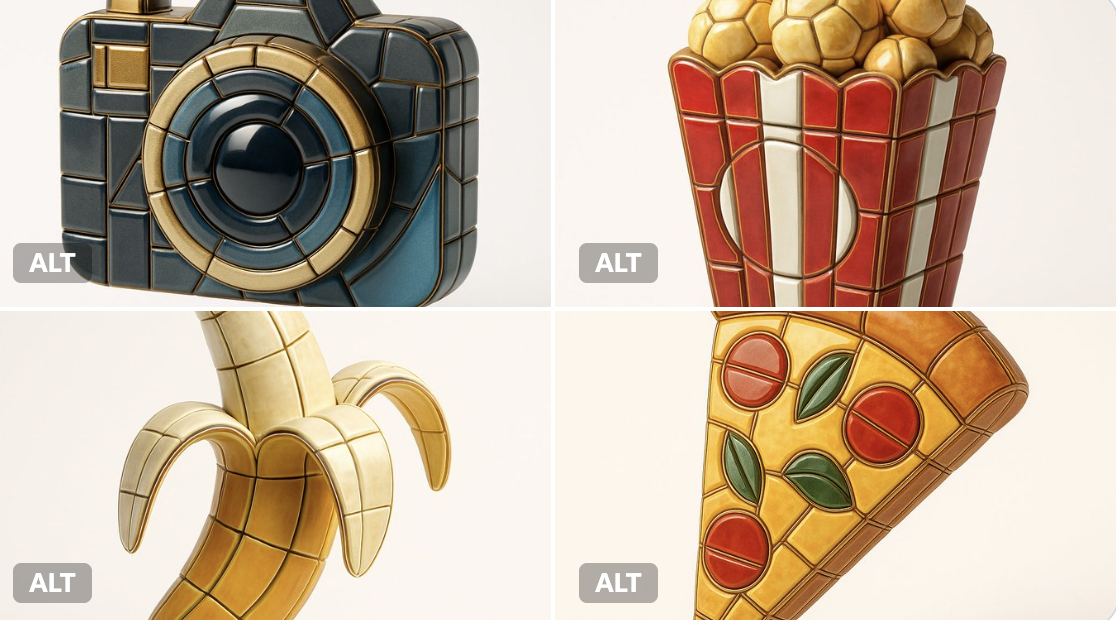 Visualize any selected emoji [] as an ultra-detailed, hyper-realistic 3D sculpture fully composed of luxurious enamel…