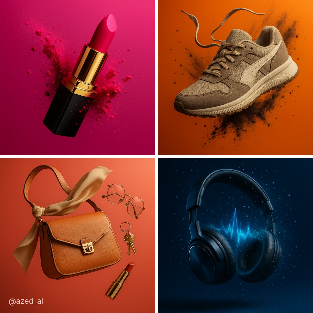 Create a hyperrealistic, high-impact image of a suspended mid-air, captured at the peak of an explosive moment. Surro…