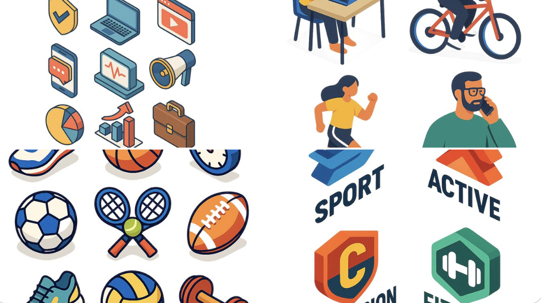 A flat isometric digital illustration of [describe the subject: e.g., a modern workspace, a city block, a group of ap…