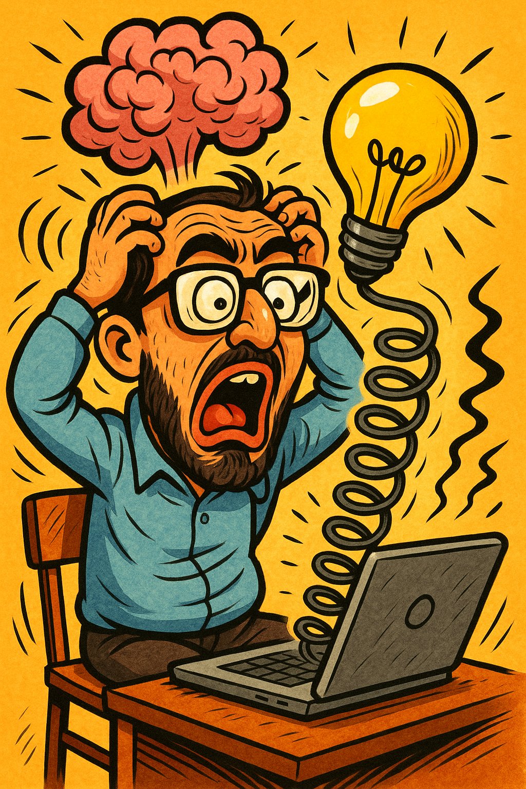 Based on your understanding of my personality and past interactions, create a humorous and satirical image that tease…
