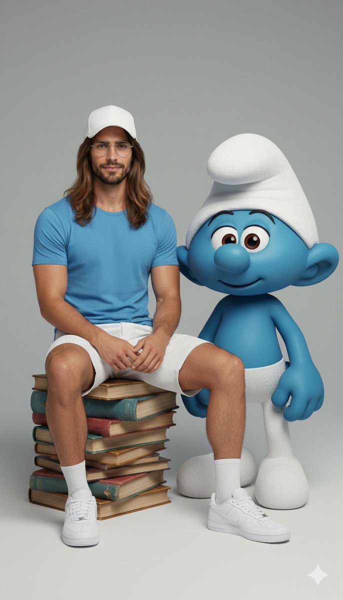 Ultra-realistic full-body portrait of the attached image. The person is interacting with
