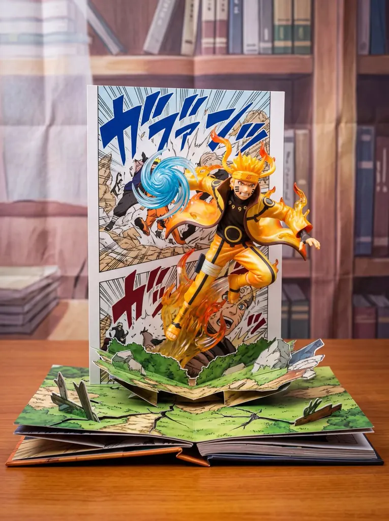 Uzumaki Naruto Pop-Up Book Prompt