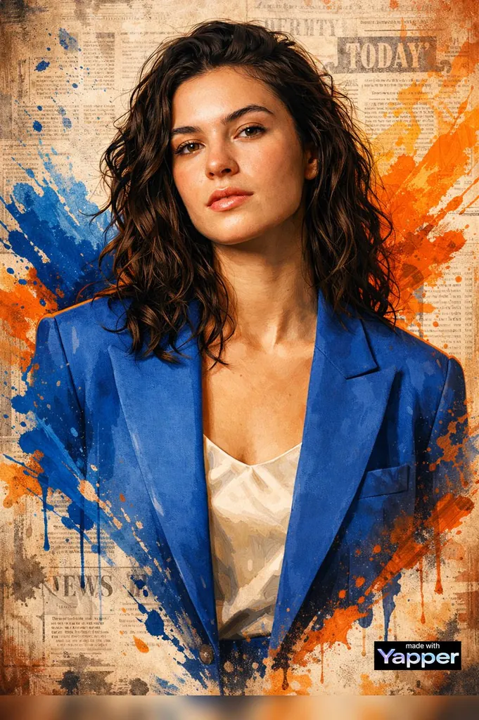 High-End Digital Painting Portrait
