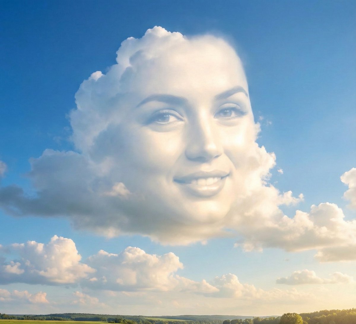 Ultra-Realistic Cloud Silhouette