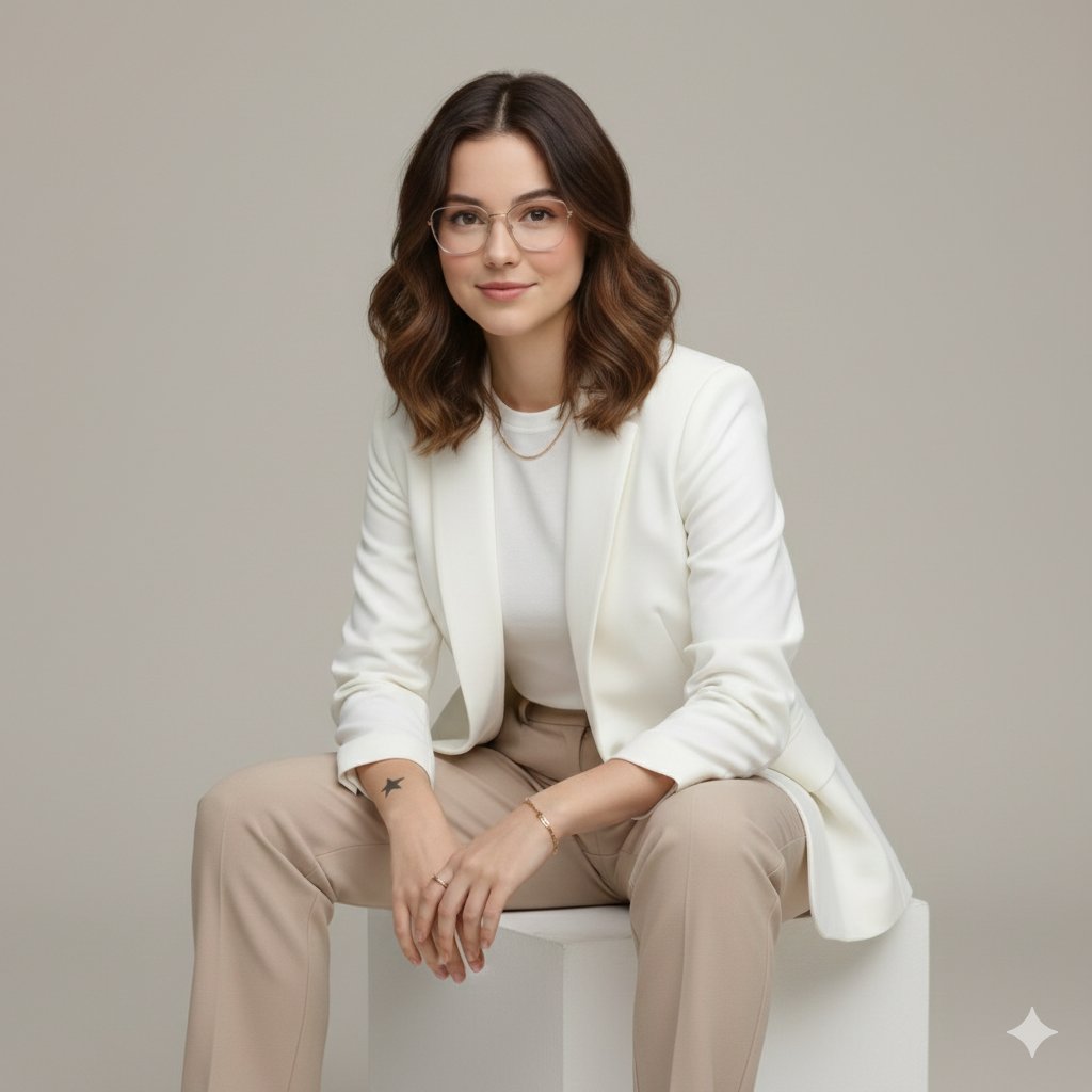 Profile / Avatar - Executive Studio Portrait in Modern Fashion