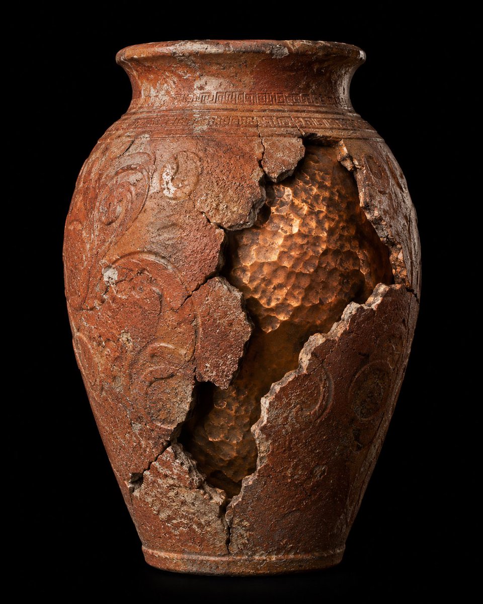 E-commerce Main Image - Broken Ancient Terracotta Vase