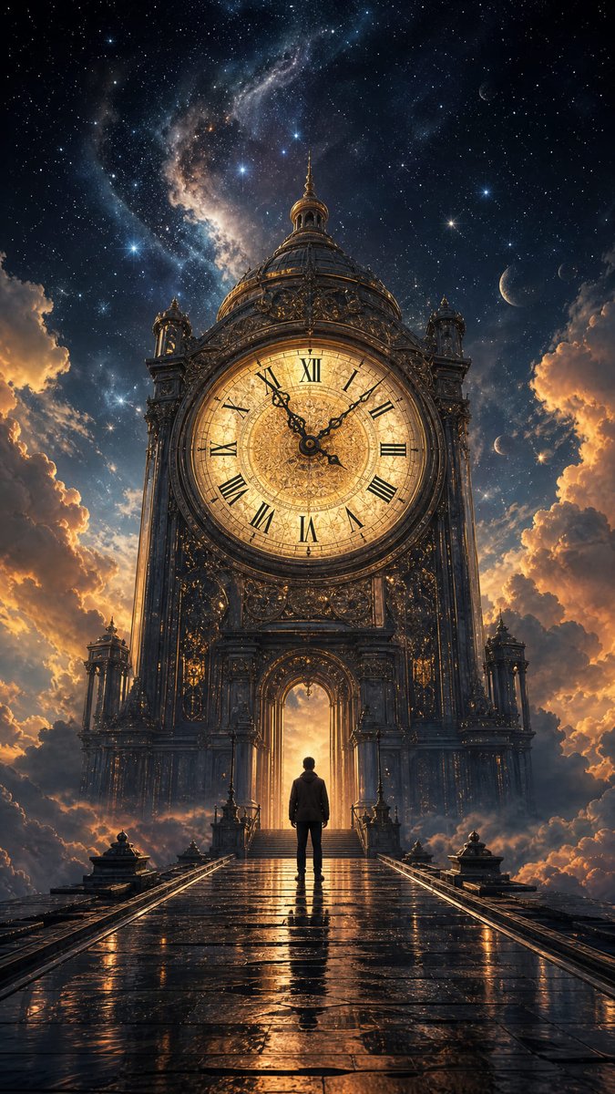 Comic / Storyboard - Cosmic Clock Tower Fantasy
