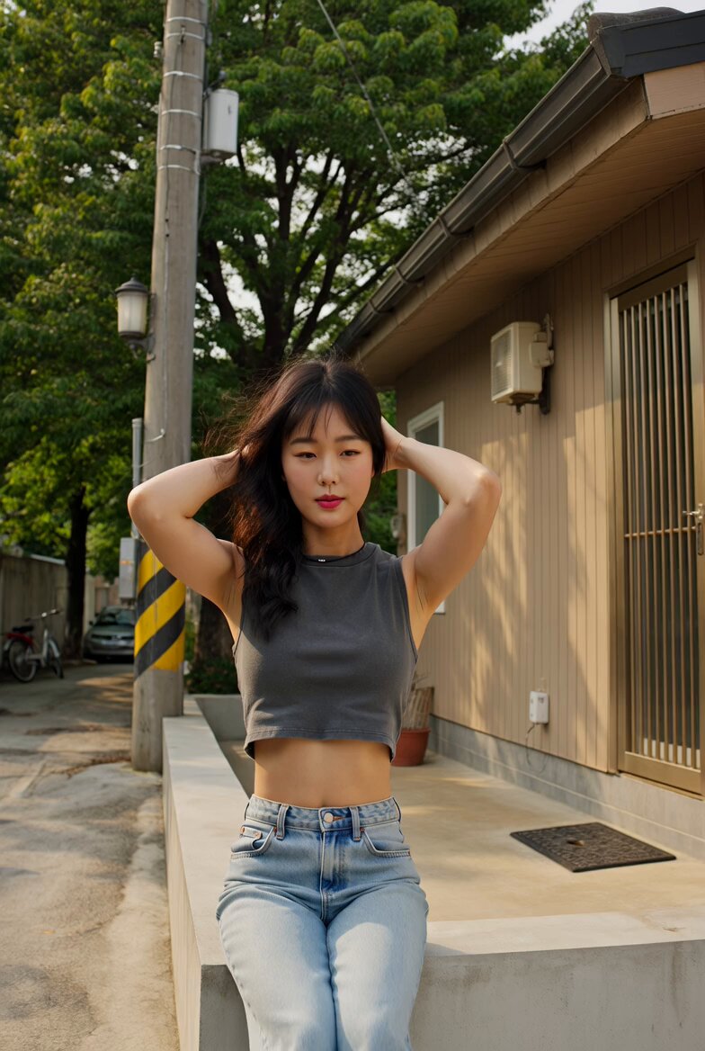 Cinematic Video of Young Korean Woman Lifestyle