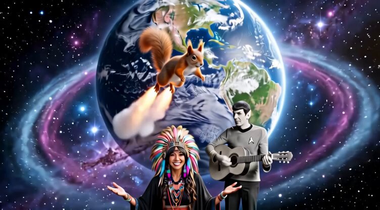 Spock Squirrel Song Video Prompt