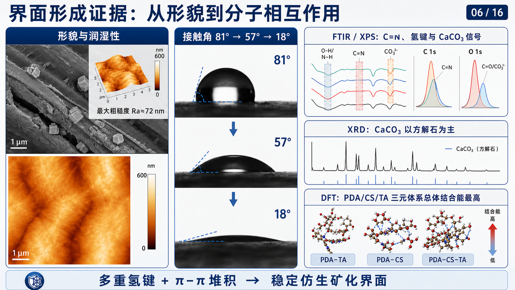 从形貌到分子相互作用的多模态证据