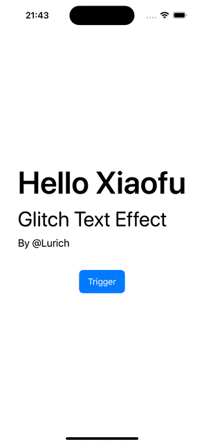 GlitchEffect                 
