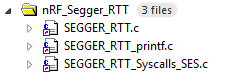 RTT所需要的驱动函数文件