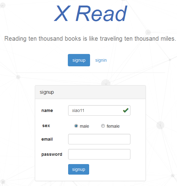 GitHub - xiaopf/reading-website: 读书网站 · GitHub